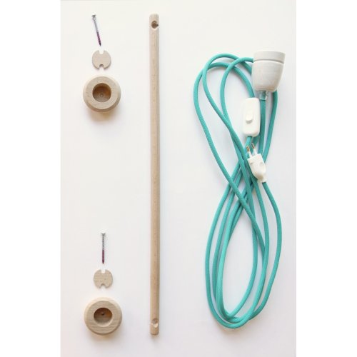 Suspension murale Moth Gradient Turquoise